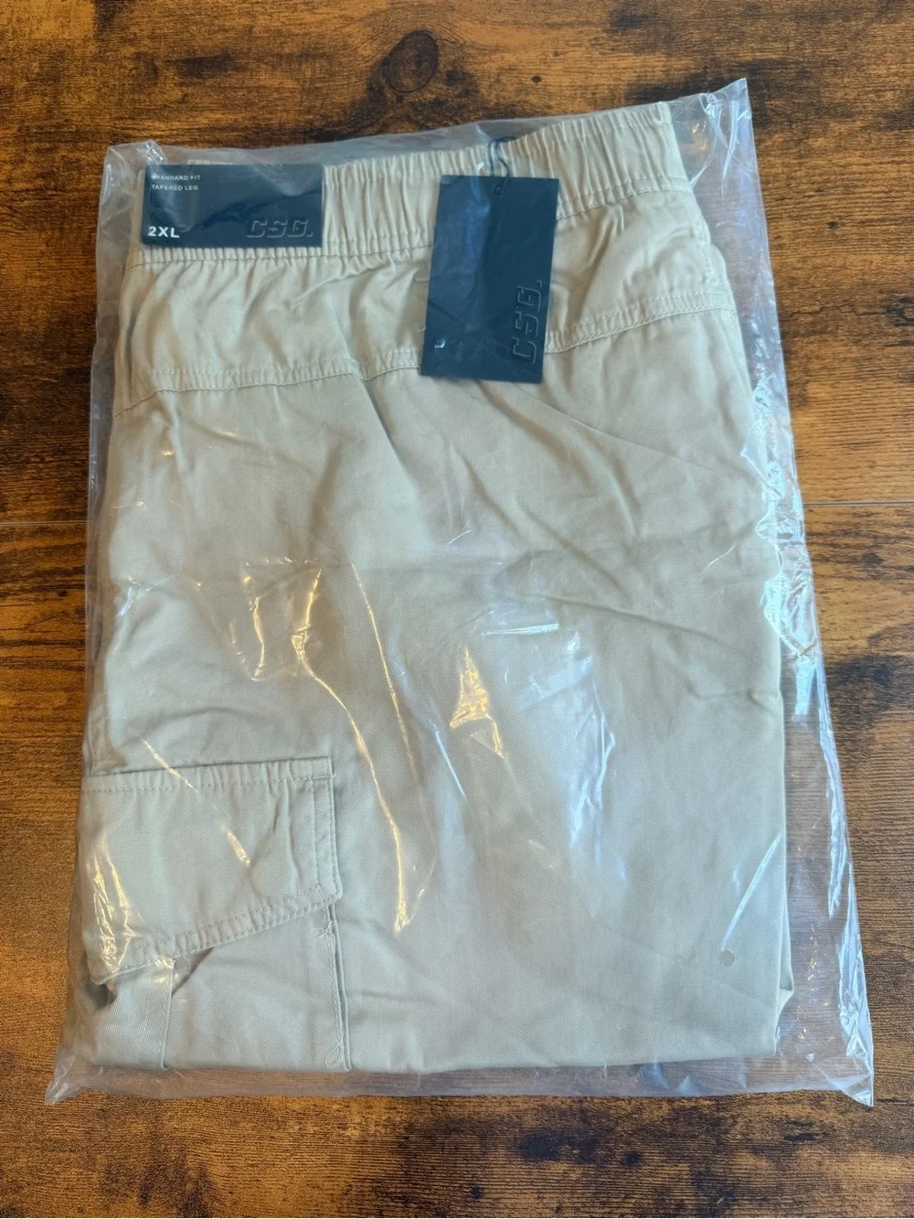 Goodthreads Khaki Cargo Pants - Beige/Tan